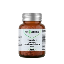 Venatura Vitamin C 500 Mg Takviye Edici Gıda 60 Kapsül