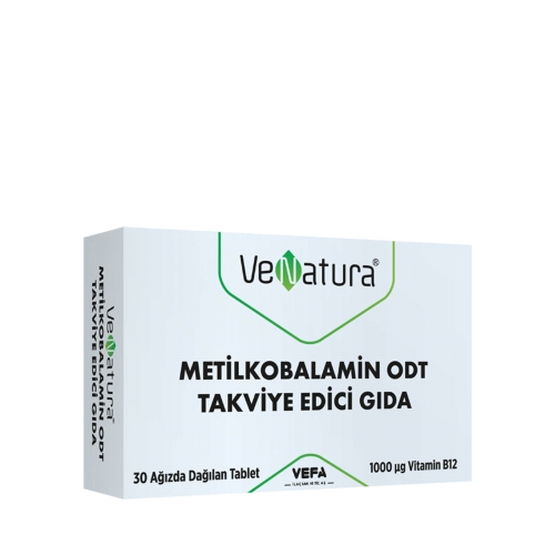 Venatura Metilkobalamin Odt Takviye Edici Gıda 30 Tablet