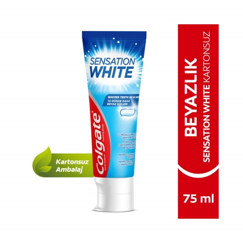 Colgate Sensation White Beyazlatıcı Diş Macunu 75 Ml