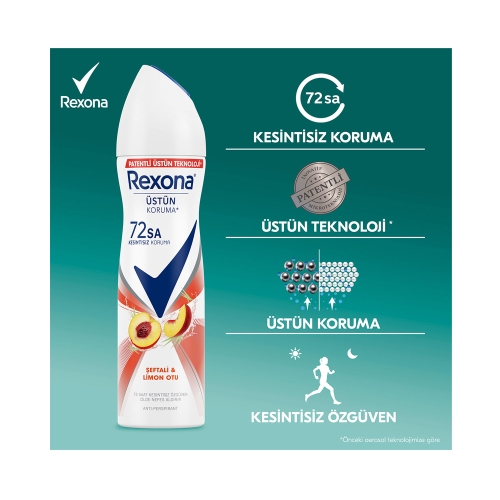 Rexona Deodorant Şeftali + Limon Otu Women 150 Ml