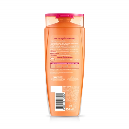 L'Oréal Paris Elseve Dream Long Onarıcı Bakım Şampuanı 450 Ml + Kolay Tarama Bakım Kremi 175 Ml