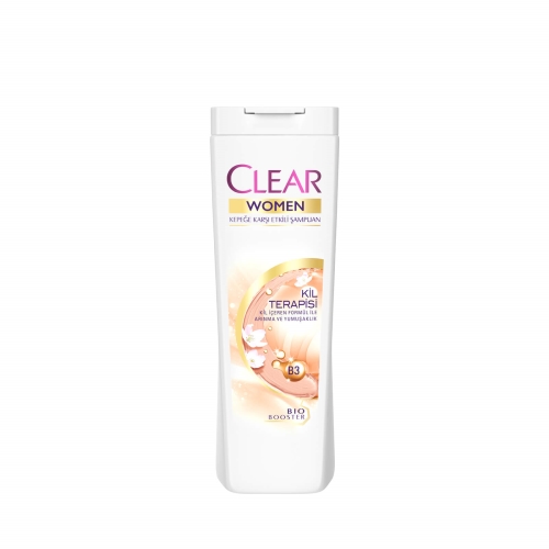 Clear Şampuan 325 Ml Kadın Kil Terapisi Kepeğe Karşı