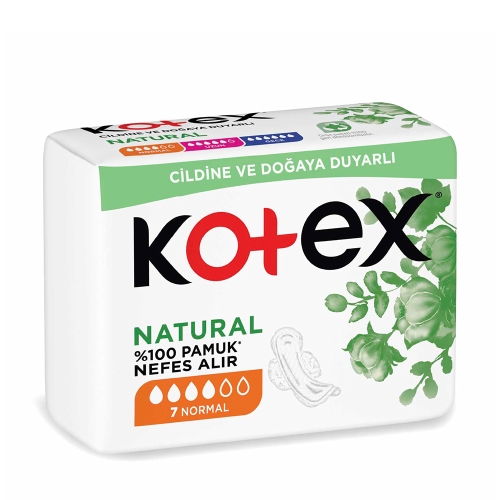 Kotex Natural Ultra Tekli Paket Normal 7'li