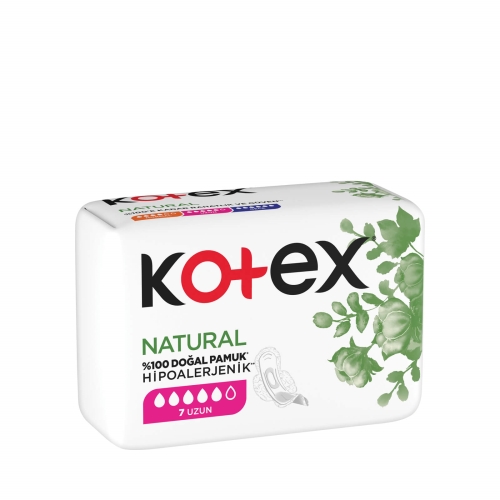Kotex Natural Ultra Tekli Paket Uzun 7'li