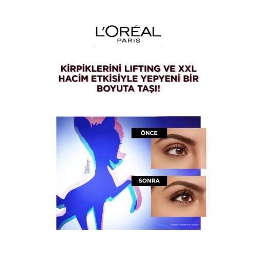 L'Oréal Paris Bambi Eye Oversized Maskara-Siyah