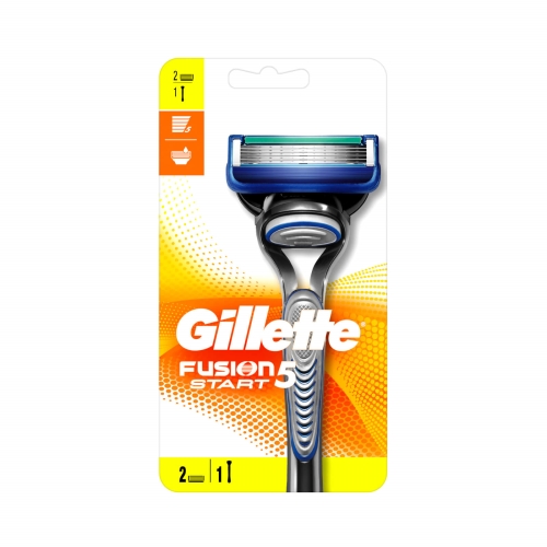 Gillette Fusion5 Start Tıraş Makinesi+Yedek Bıçak 1'li