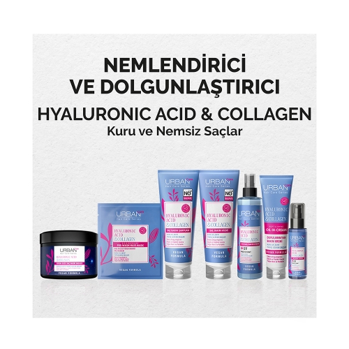 Urban Care Hyaluronic Acid&Collagen Sülfatsız Saç Bakım Kremi 250 Ml