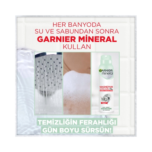 Garnier Mineral Deodorant Magnezyum Ultra Kuru 150 Ml