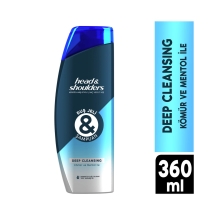 Head&Shoulders Duş Jeli ve Şampuan Deep Cleansing 360 Ml