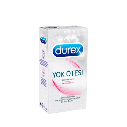 Durex Yok Ötesi Extra Zevk 4'lü Prezervatif