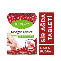 Remove Sir Ağda Tableti Nar & Pudra 240 Gr