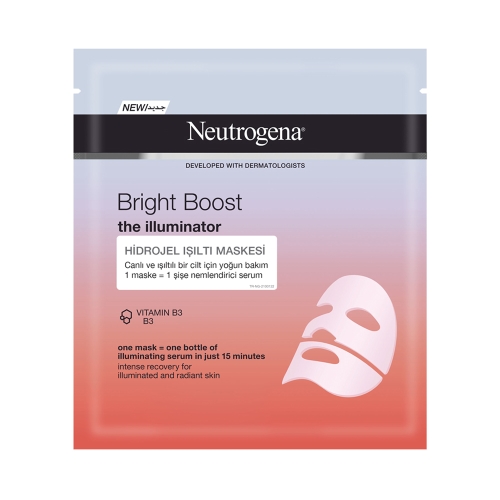 Neutrogena Bright Boost Hidrojel Işıltı Maskesi 30 Ml