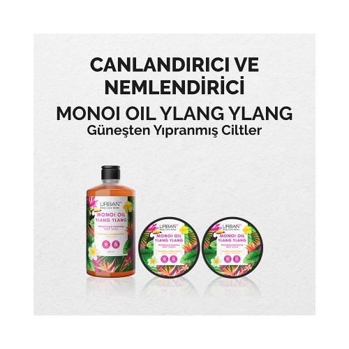 Urban Care Monoi Oil & Ylang Ylang Exfoliating Body Scrub 200 Ml