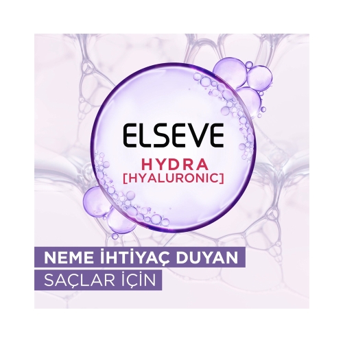 L'Oréal Paris Elseve Hydra [Hyaluronic] Nemi Hapseden Saç Bakım Kremi 390 Ml