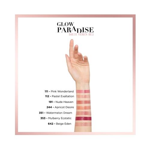 L'Oréal Paris Glow Paradise Balm-in-Lipstick - Işıltı Veren Ruj 111 Pink Wonderland