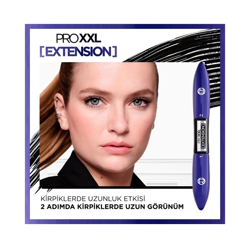 L'Oréal Paris Pro XXL Extension Çift Taraflı Maskara - Uzunluk Etkisi
