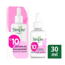 Simple Booster Serum 10% Niacinamide Vitamin B3 Etki 30 Ml