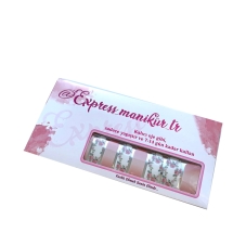 Express Manikür Pembe Gül Sticker