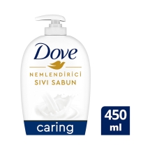 Dove Nemlendirici Sıvı Sabun Caring 1/4 Nemlendirici Krem Etkili 450 Ml