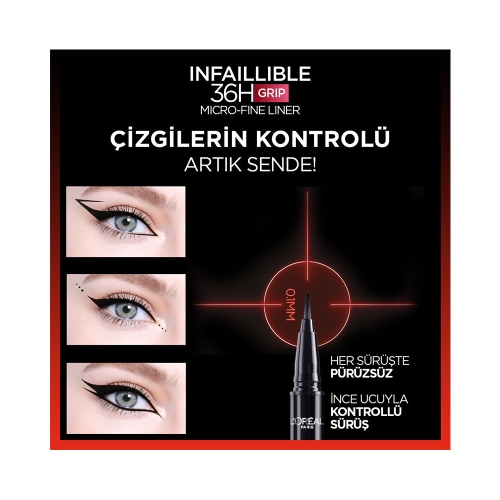 L'Oréal Paris Infaillible 36H Grip Micro Fine Eyeliner 05 Sage Green