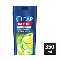 Clear Men Maksimum Ferahlık Yağlı Saç Derisi İçin Kepeğe Karşı Etkili Şampuan 350 Ml