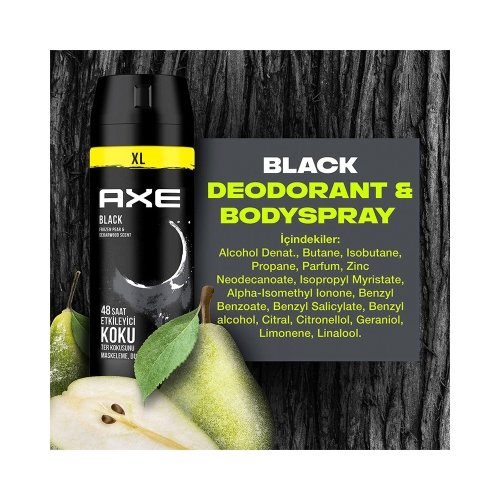 Axe Black Deo Body Sprey 200 Ml
