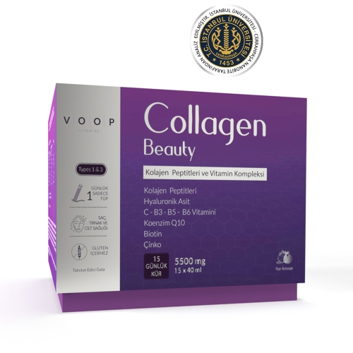 Voop Collagen Beauty Kolajen 15'Li Kür 15*40 Ml
