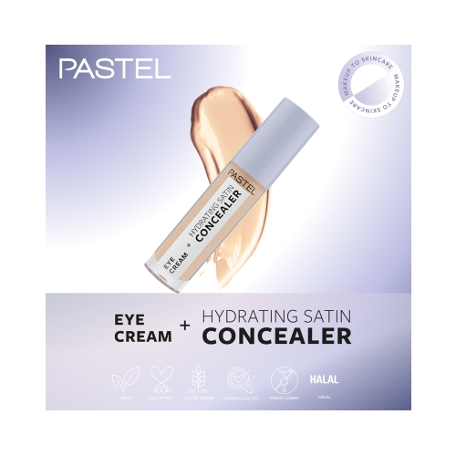 Pastel Eye Cream + Hydrating Satin Concealer - Göz kremi + Göz Altı Kapatıcısı  63 Milkshake