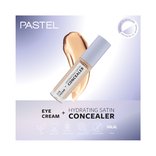 Pastel Eye Cream + Hydrating Satin Concealer - Göz kremi + Göz Altı Kapatıcısı  65 Honeybun