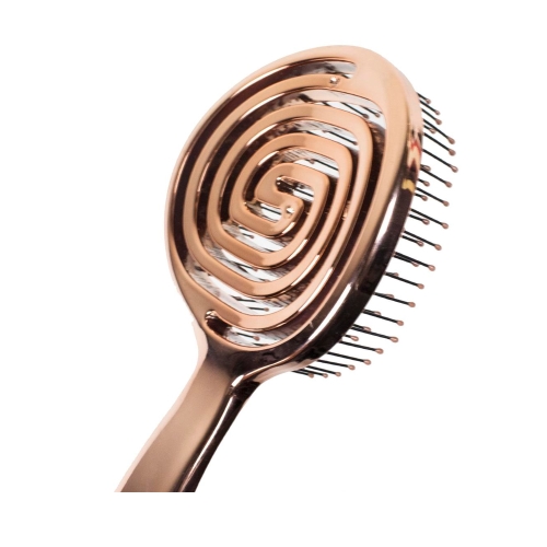 Nascita 3D Flexi Kontrol Açma-Tarama Saç Fırçası - Krom