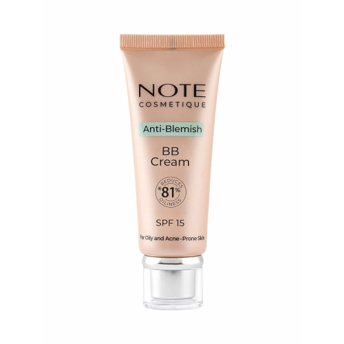 Note Bb Cream Anti - Blemish - 02 Light Beige