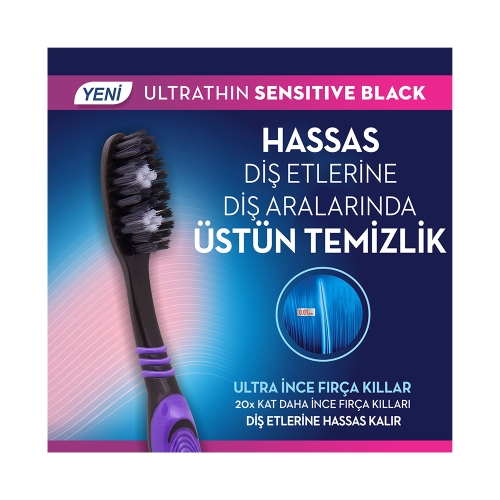 Oral-B Ultrathin Black 1Ct