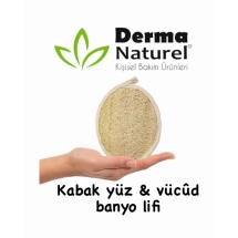 Derma Naturel Loofah Kabak Yüz & Banyo Lifi