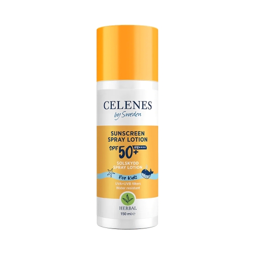 Celenes Herbal Çocuk Güneş Koruyucu Losyon Spray 50 Spf 150 Ml