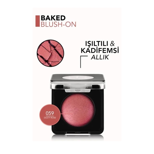 Flormar Baked Blush-On Bbl Np 059 Dusty Rose