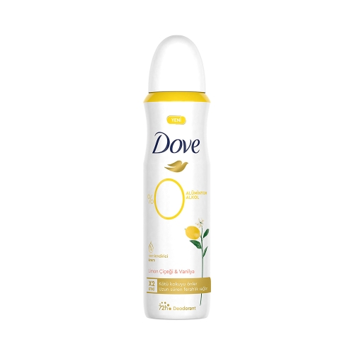 Dove Deo Kadın Limon Çiçeği & Vanilya 150 Ml