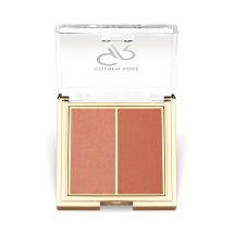 Golden Rose Iconic Blush Duo No:02 Peachy Coral
